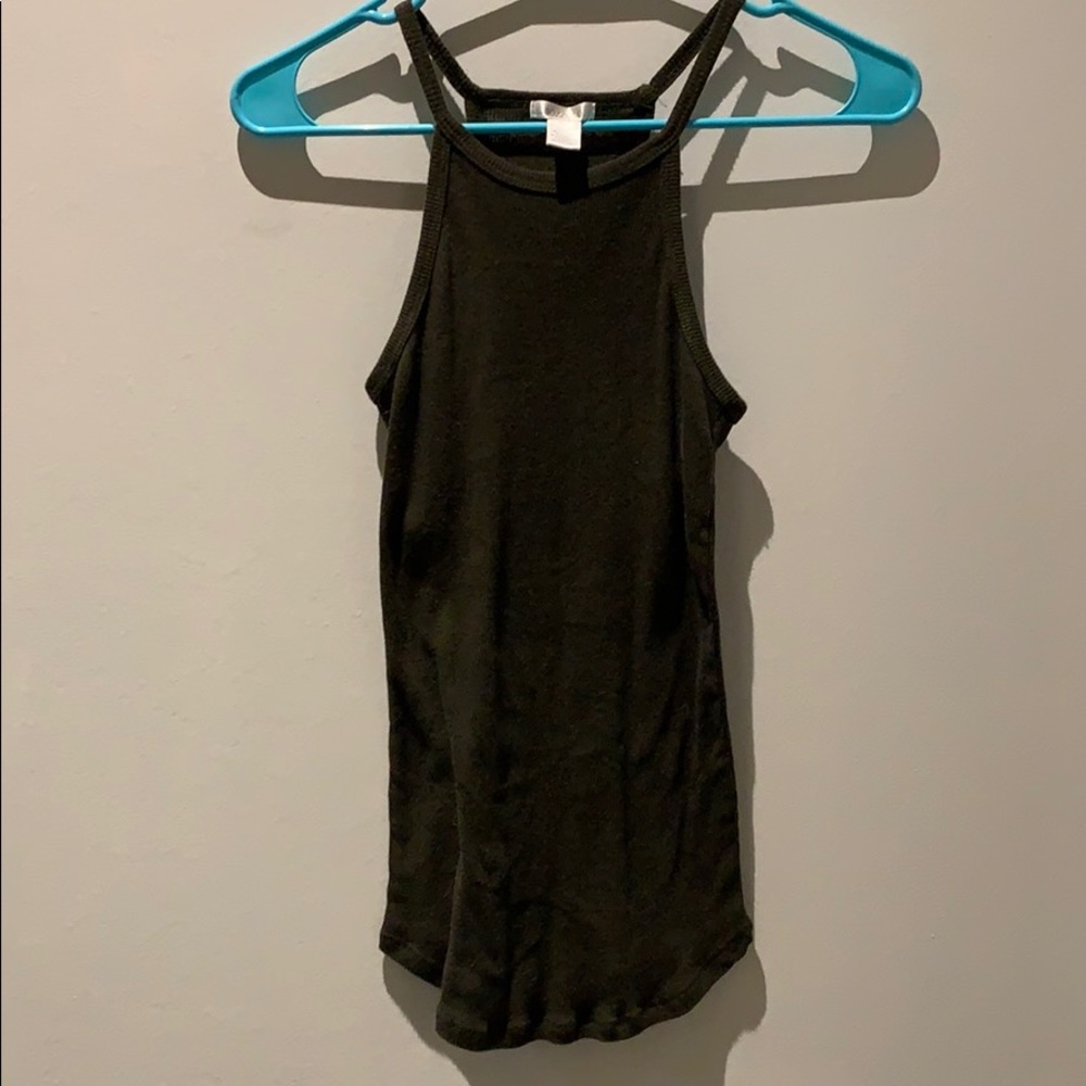 Army Green Tank Top
